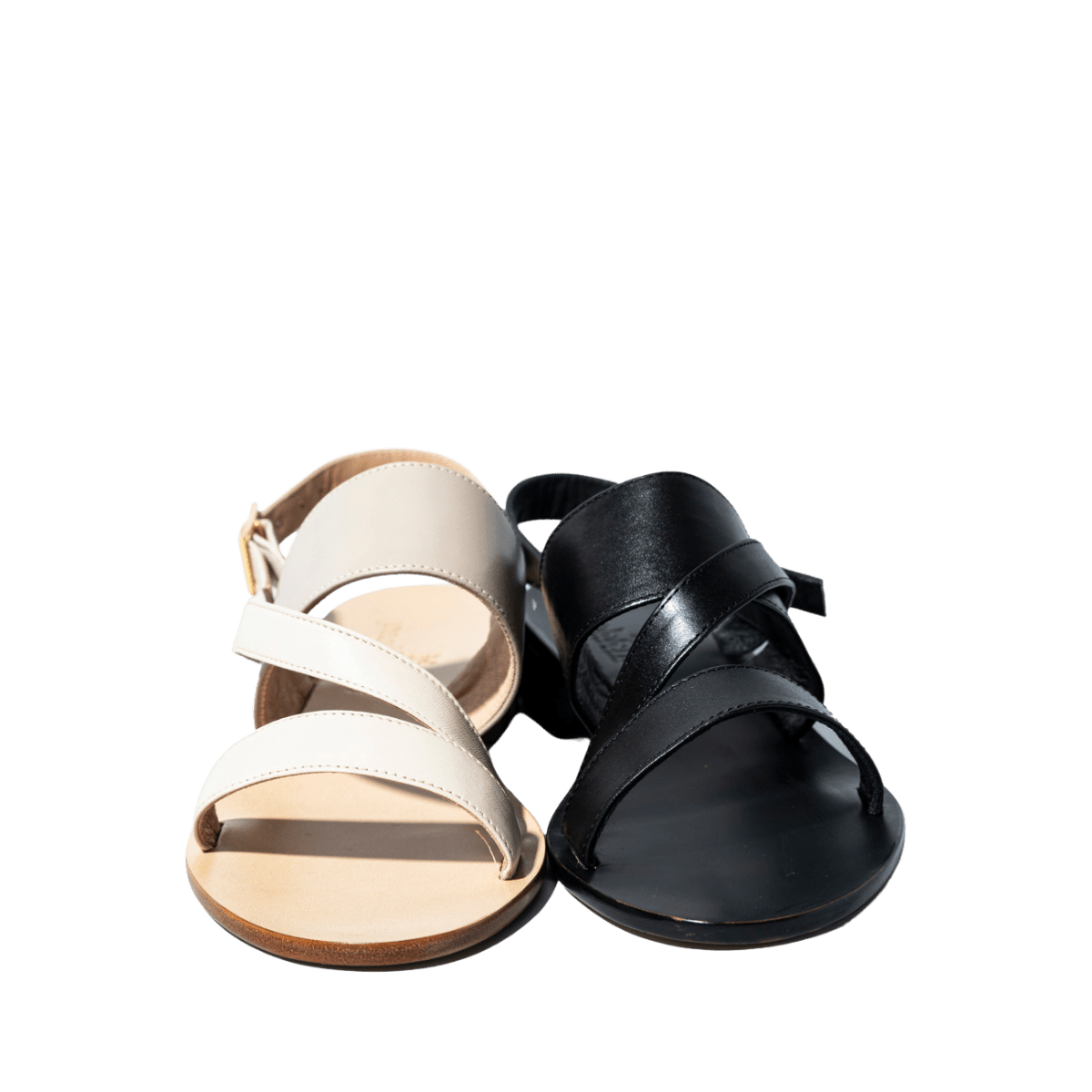 Sandalo Paolo Ferrara Pelle Nero - Paolo Ferrara - Calzature Savorè