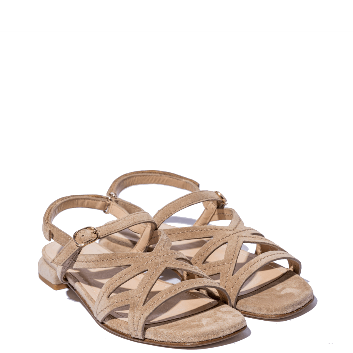 Sandalo Triver Flight Camoscio Peach Noysette - Triver Flight - Calzature Savorè