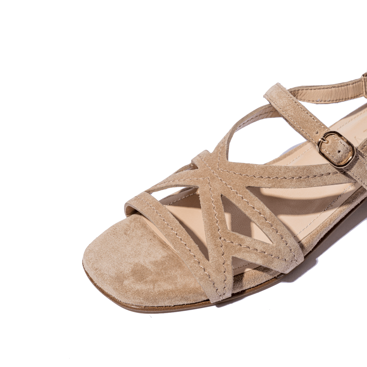 Sandalo Triver Flight Camoscio Peach Noysette - Triver Flight - Calzature Savorè