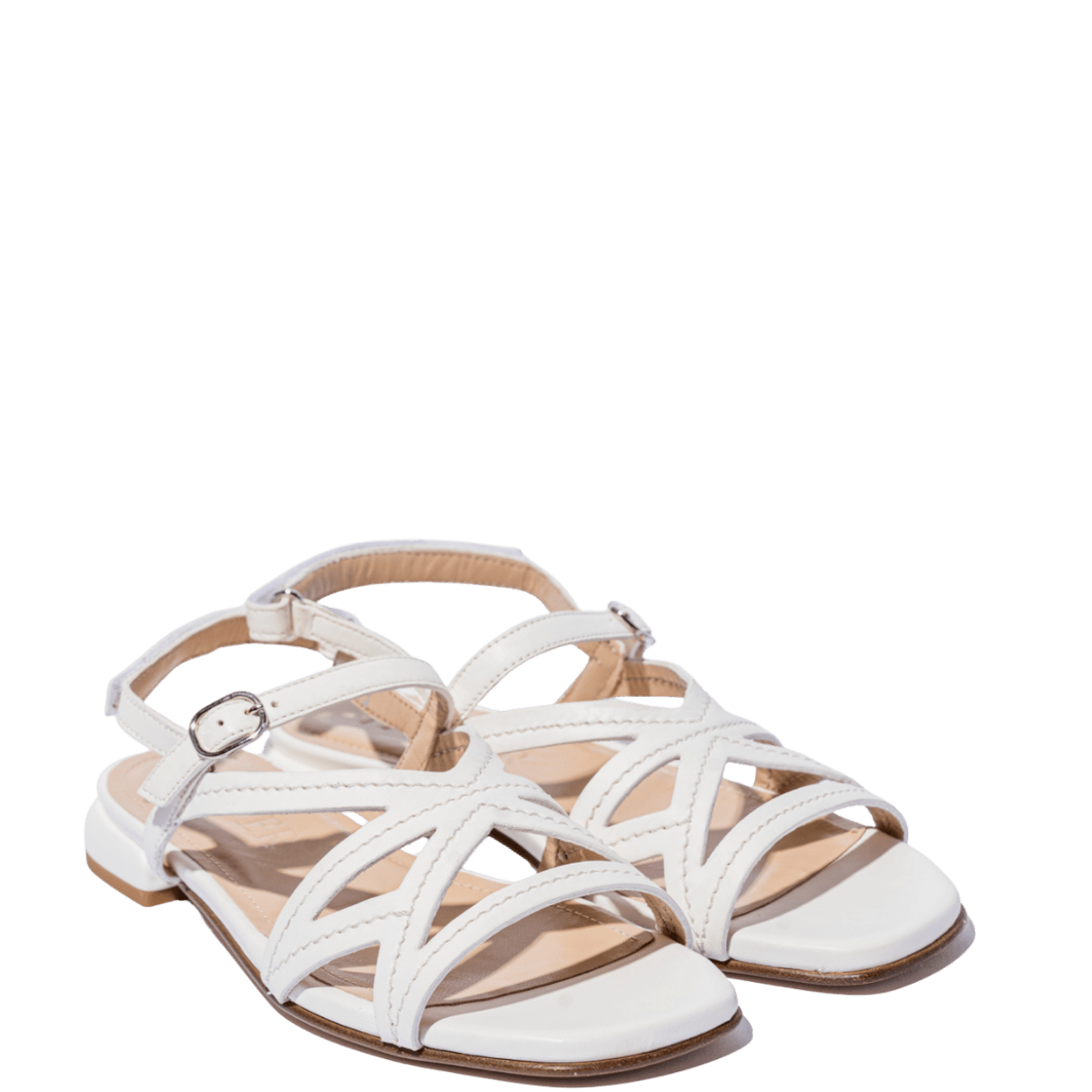 Sandalo Triver Flight Pelle Glove Bianco - Triver Flight - Calzature Savorè