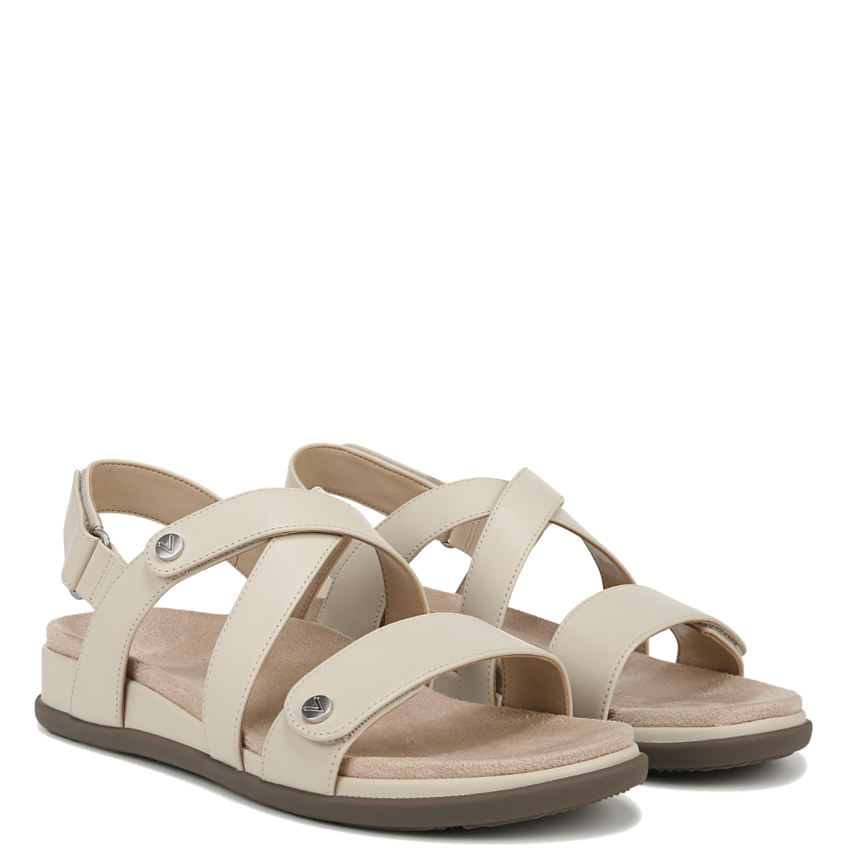 Sandalo Vionic Strap Cypress Pelle Crema - Vionic - Calzature Savorè