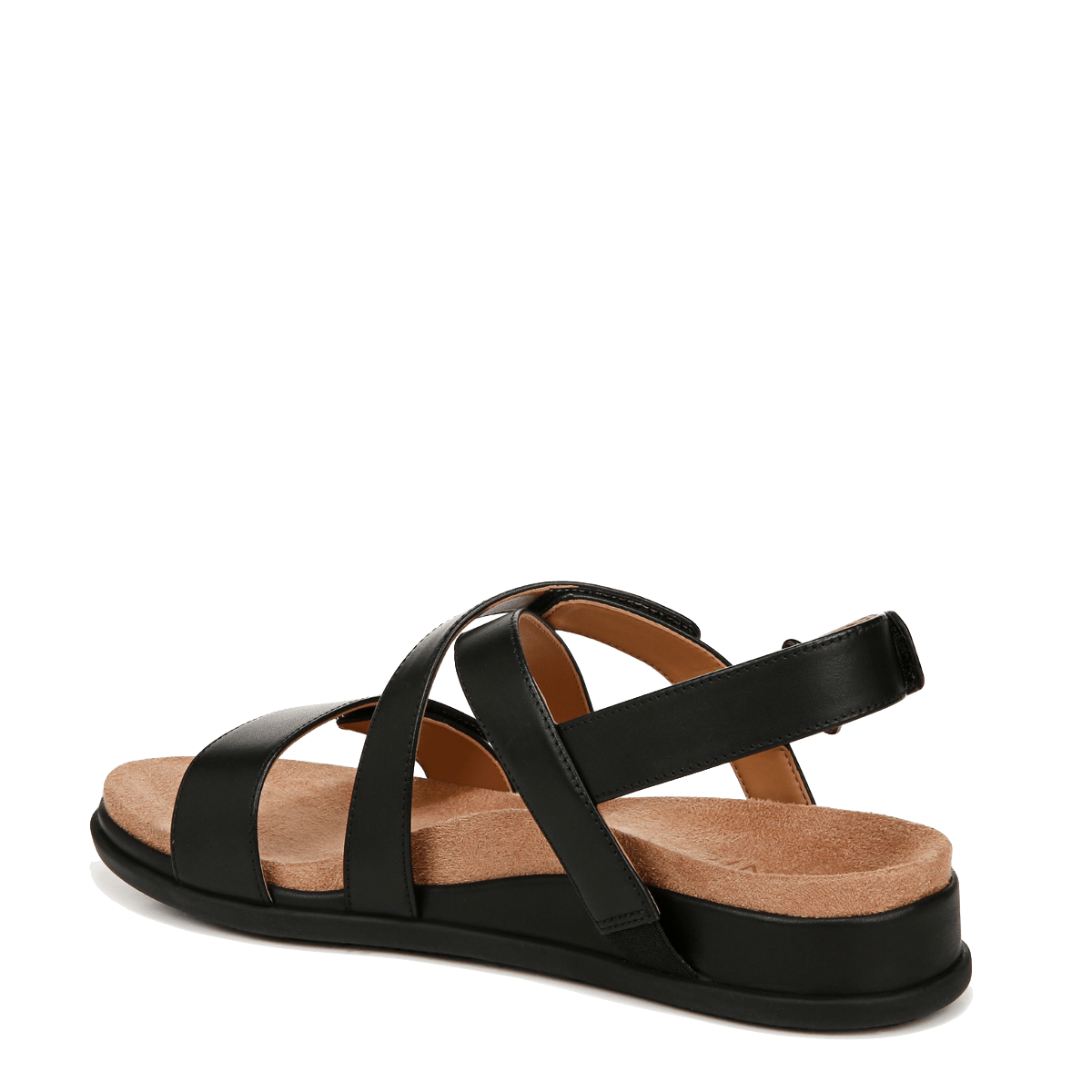 Sandalo Vionic Strap Cypress Pelle Nero - Vionic - Calzature Savorè