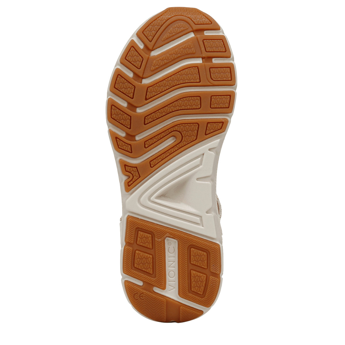 Sandalo Vionic Strap Walk Max Wanderer Tessuto Crema - Vionic - Calzature Savorè