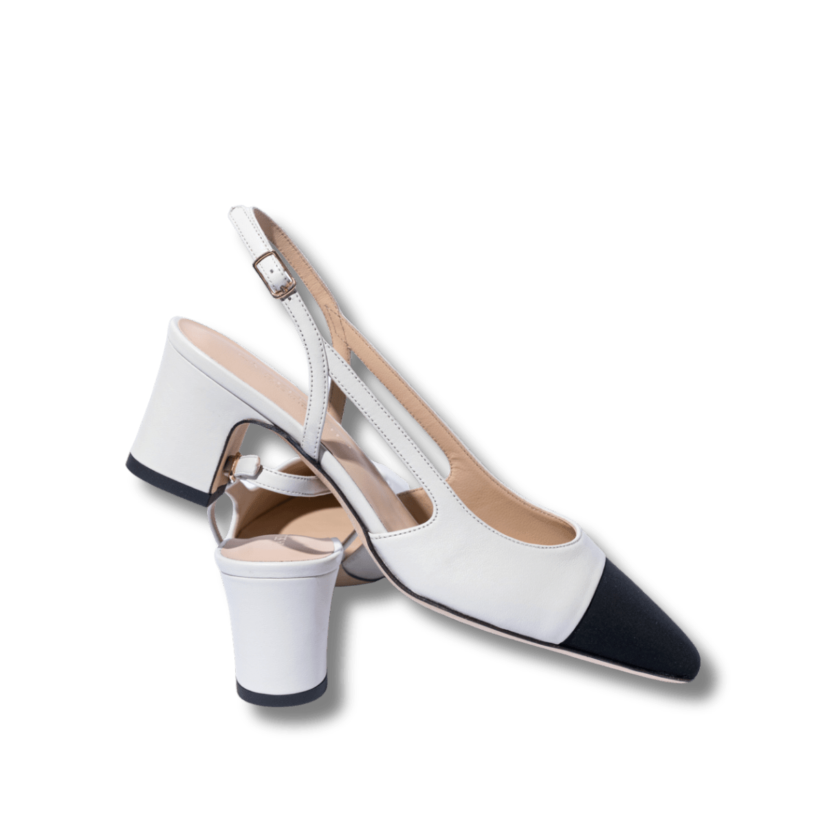Slingback La Sellerie Nappa Soft Bianco - La Sellerie - Calzature Savorè