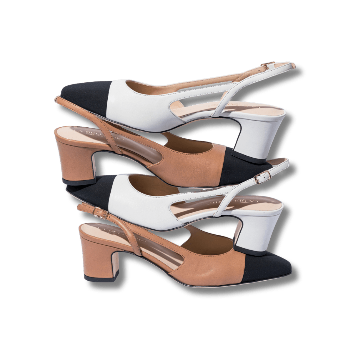 Slingback La Sellerie Nappa Soft Bianco - La Sellerie - Calzature Savorè