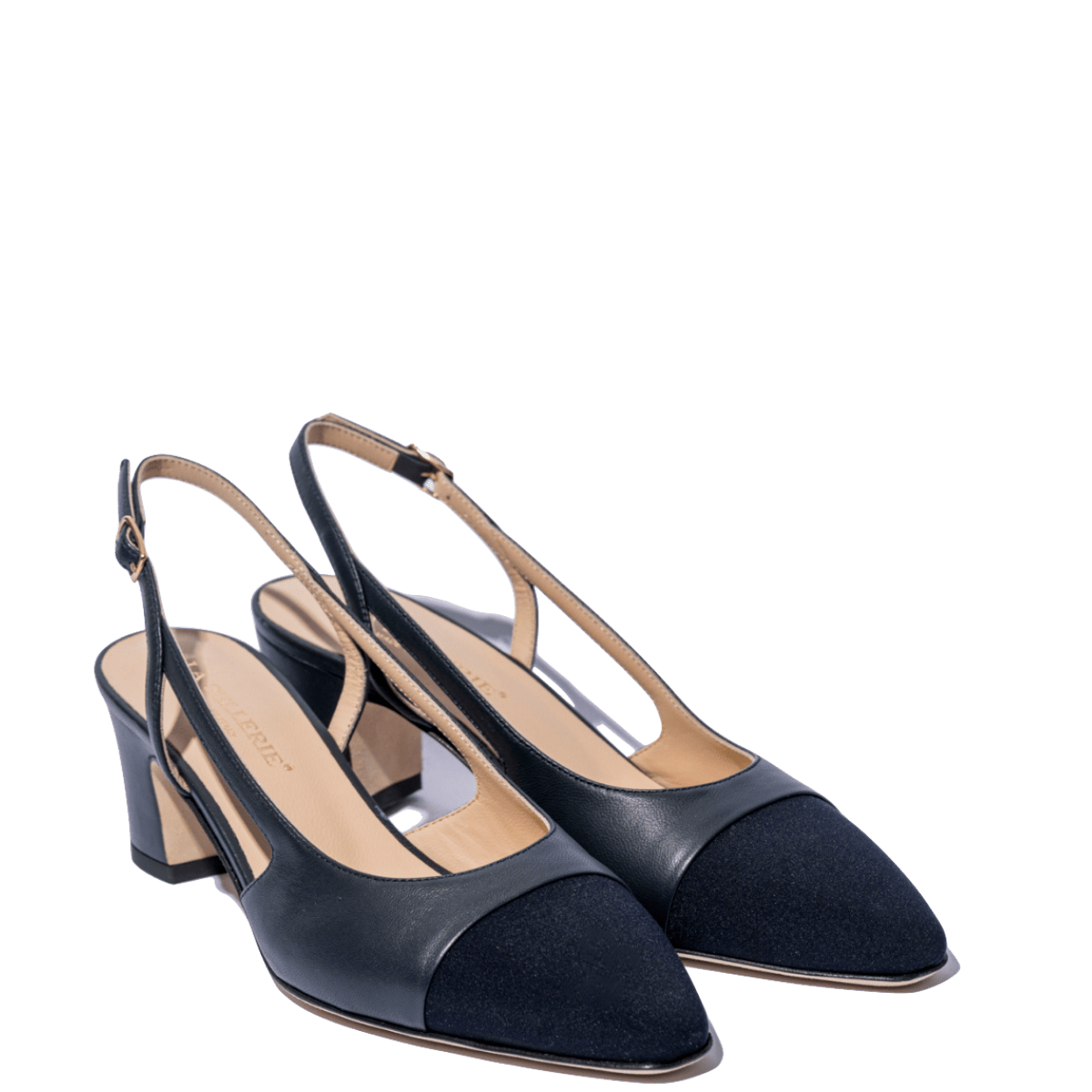 Slingback La Sellerie Nappa Soft Blu Scuro - La Sellerie - Calzature Savorè