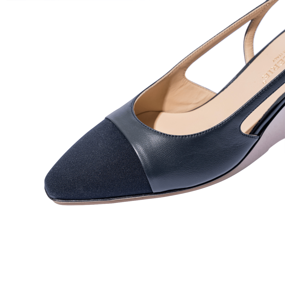 Slingback La Sellerie Nappa Soft Blu Scuro - La Sellerie - Calzature Savorè