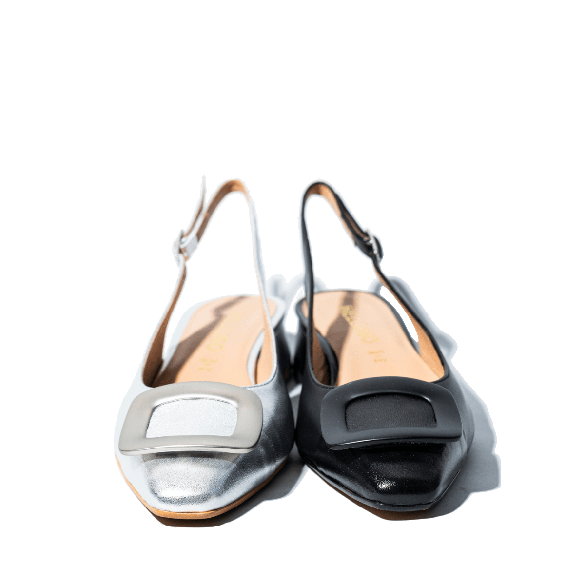 Slingback Melluso Vanessa Pelle Argento - Melluso - Calzature Savorè