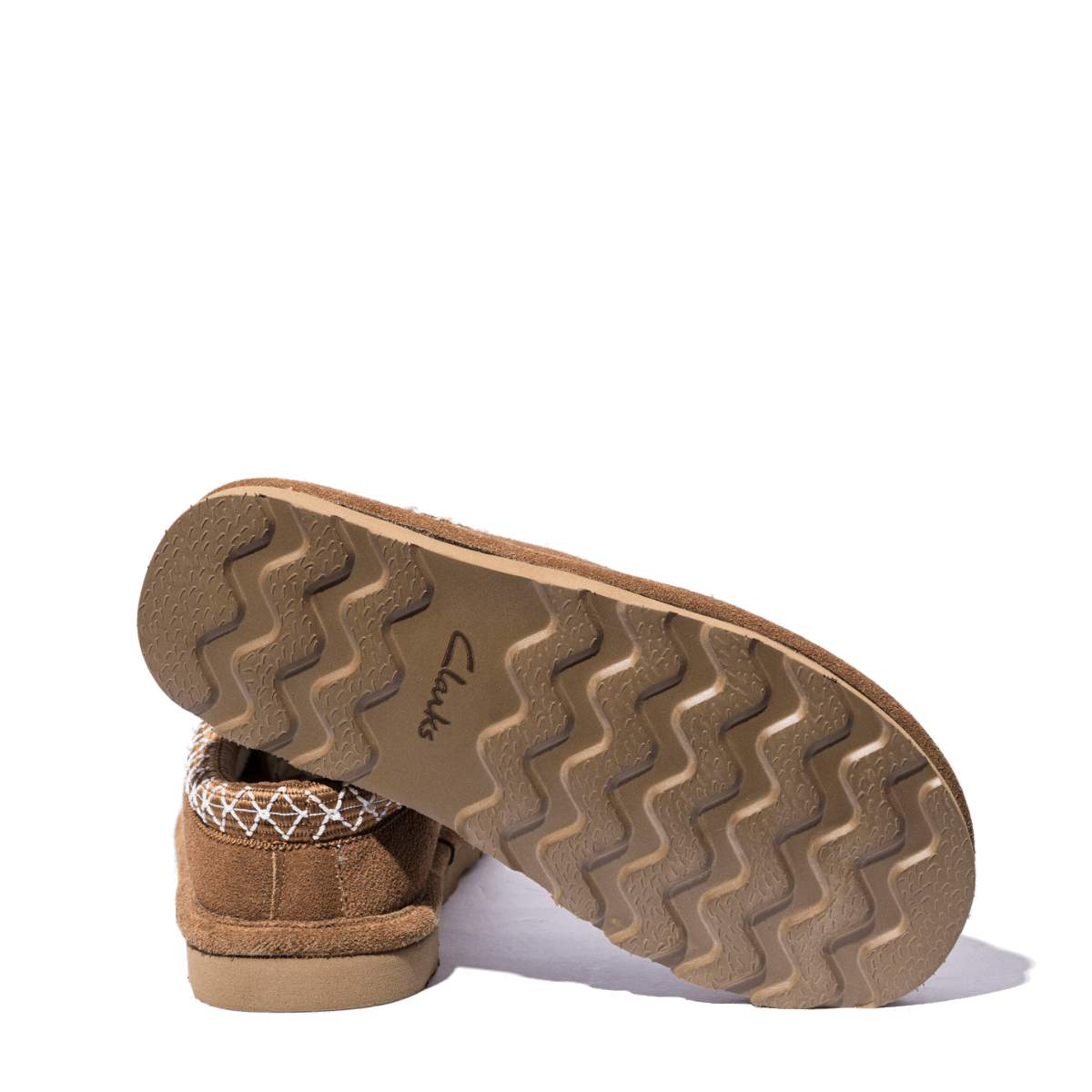 Slip - On Clark's Camoscio Imbottito Cognac - Clark's - Calzature Savorè