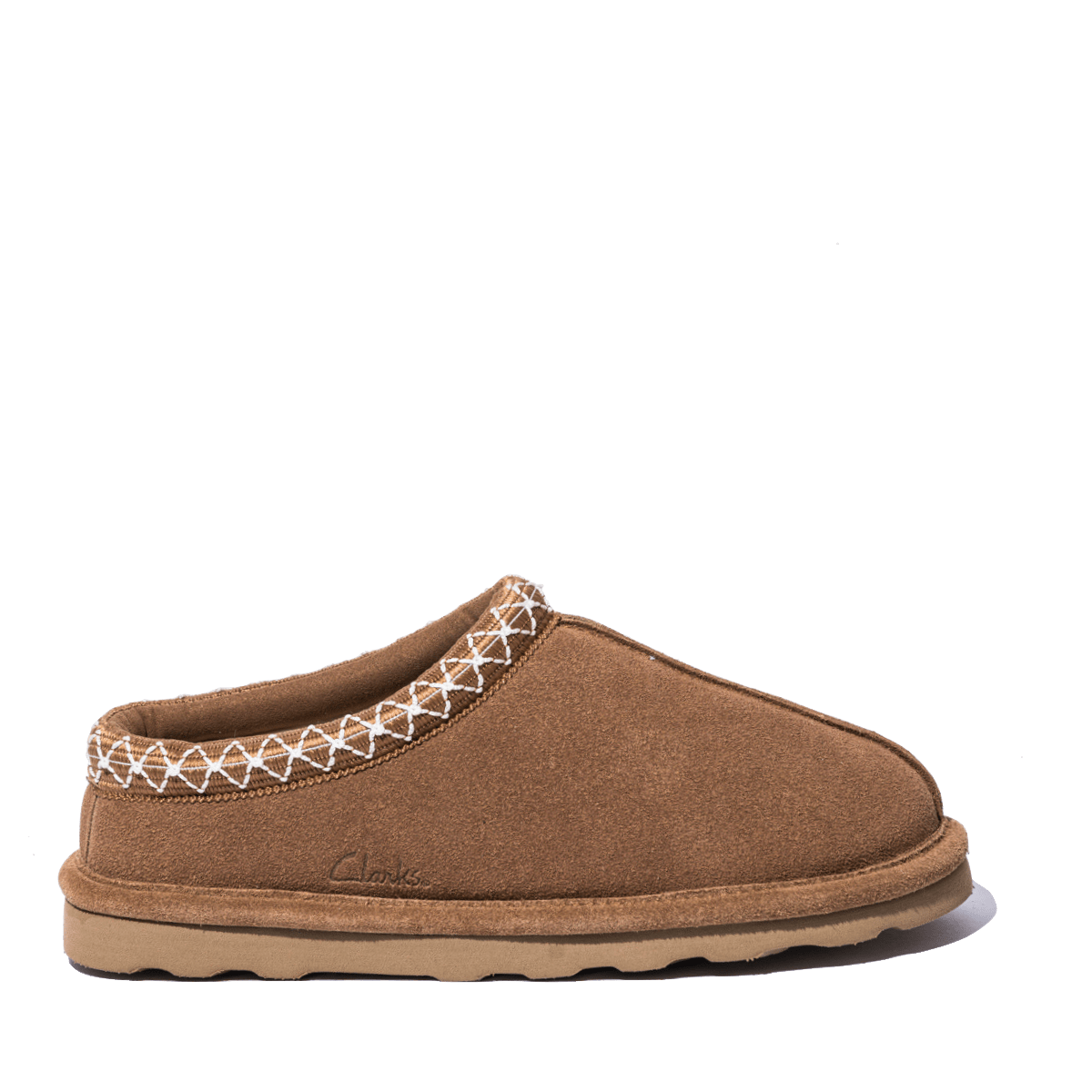 Slip - On Clark's Camoscio Imbottito Cognac - Clark's - Calzature Savorè