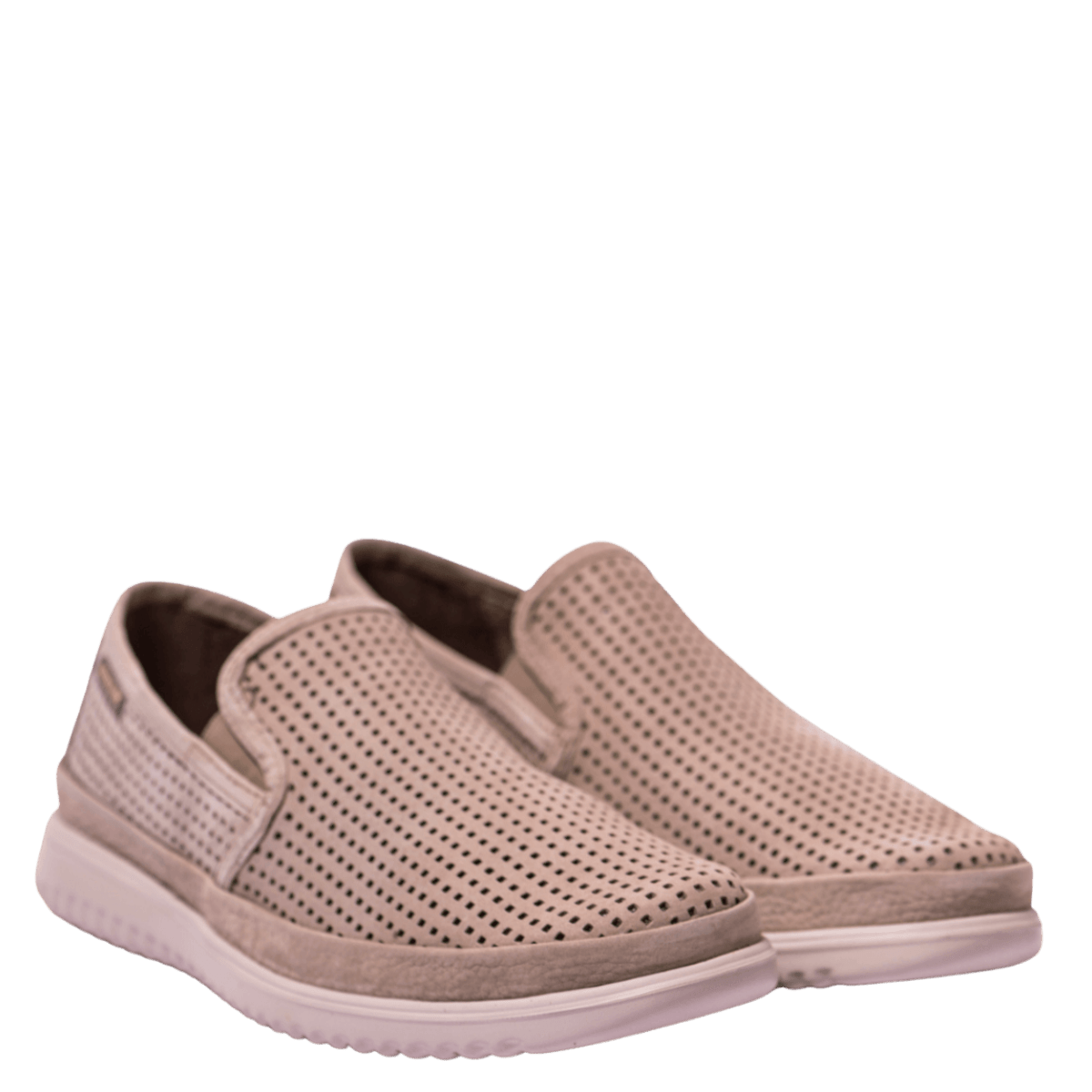 Slip-On Mephisto Tiago Nabuck Sand - Mephisto - Calzature Savorè