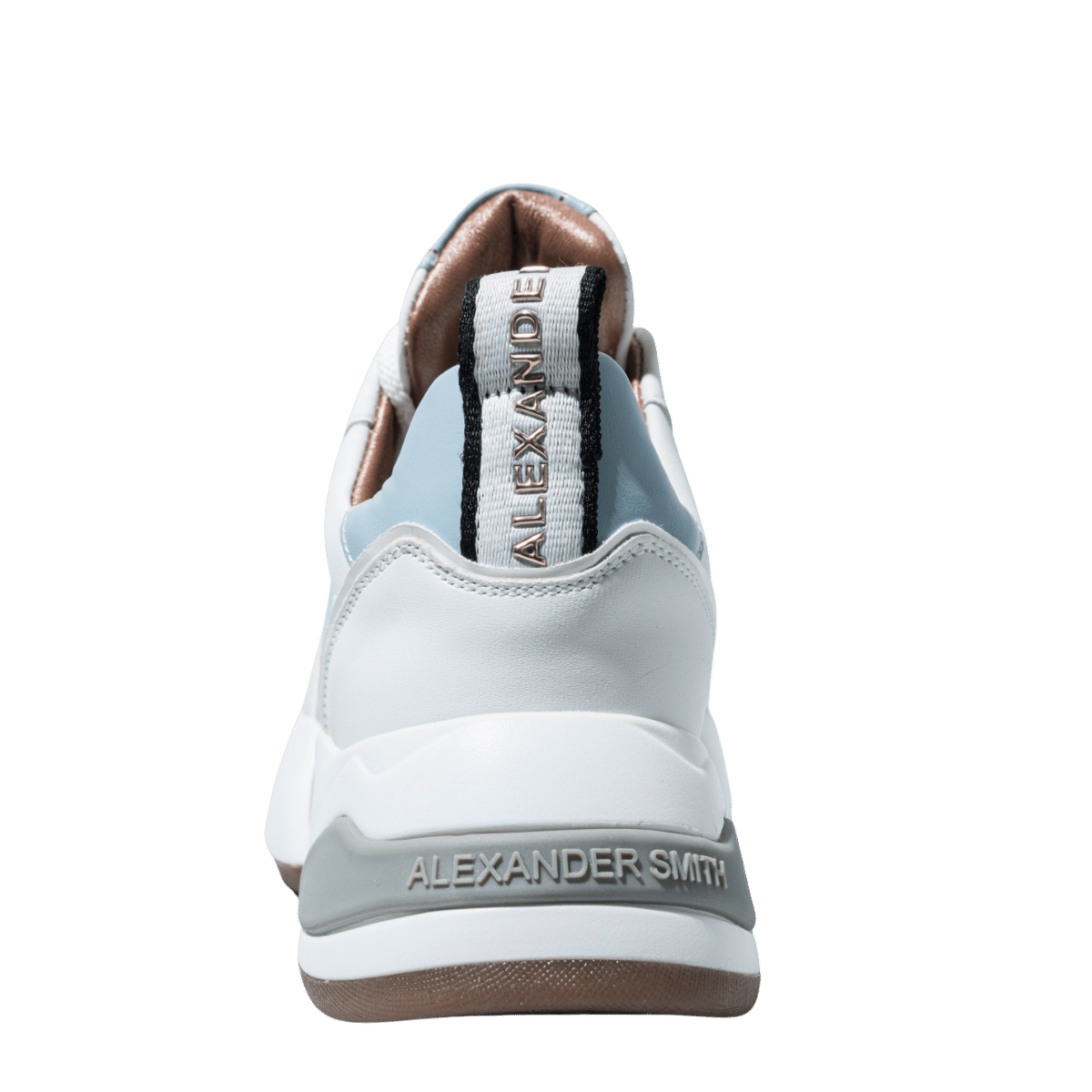 Sneaker Alexander Smith Marble White Light Avio - Alexander Smith London - Calzature Savorè