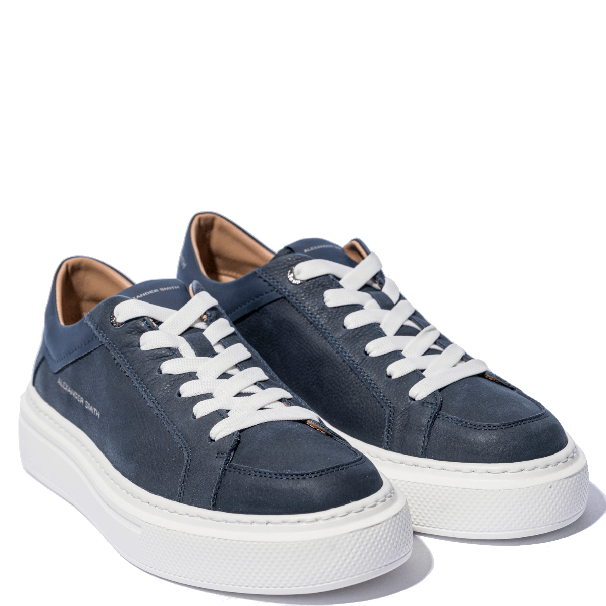 Sneaker Alexander Smith Regent Nabuck Blue - Alexander Smith London - Calzature Savorè