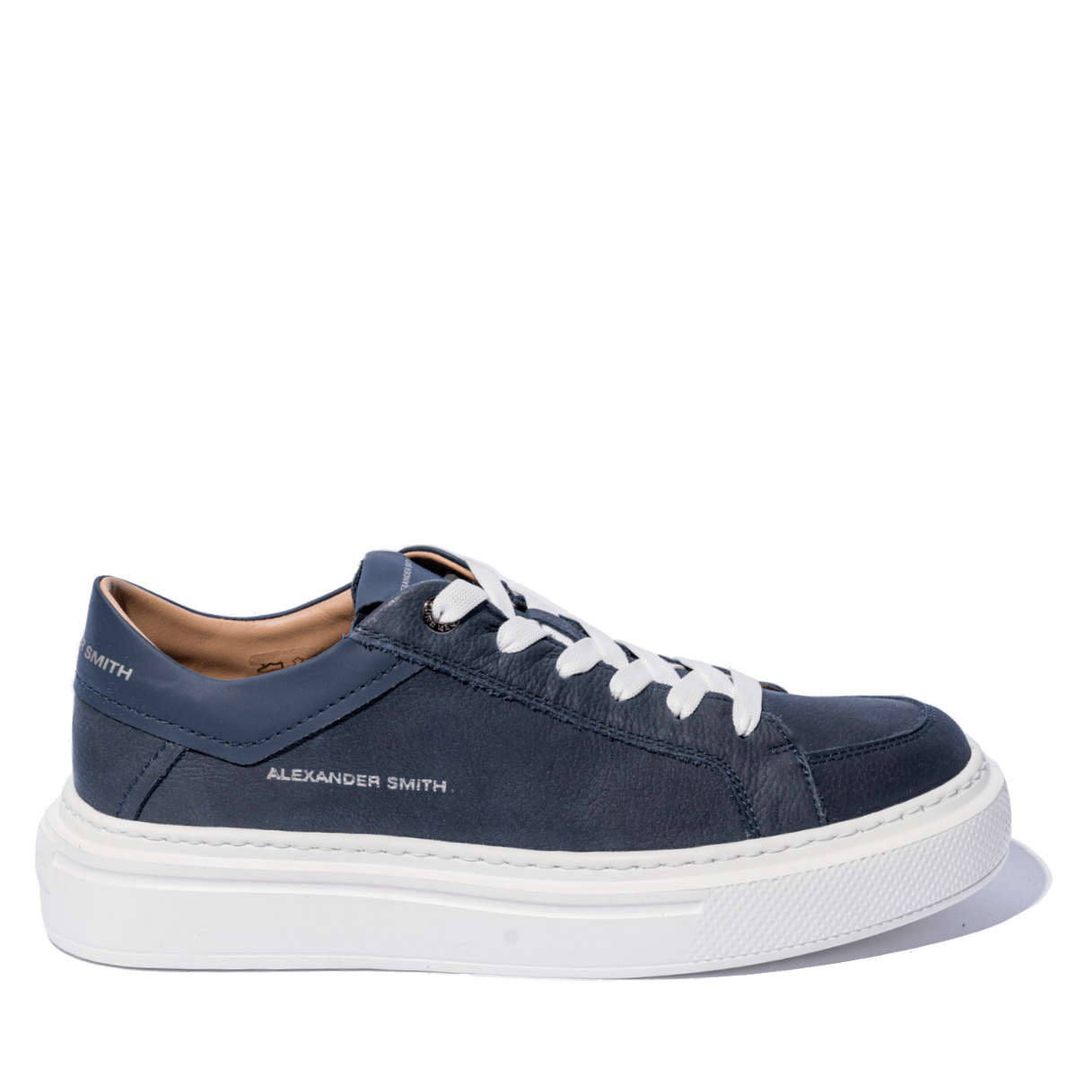 Sneaker Alexander Smith Regent Nabuck Blue - Alexander Smith London - Calzature Savorè