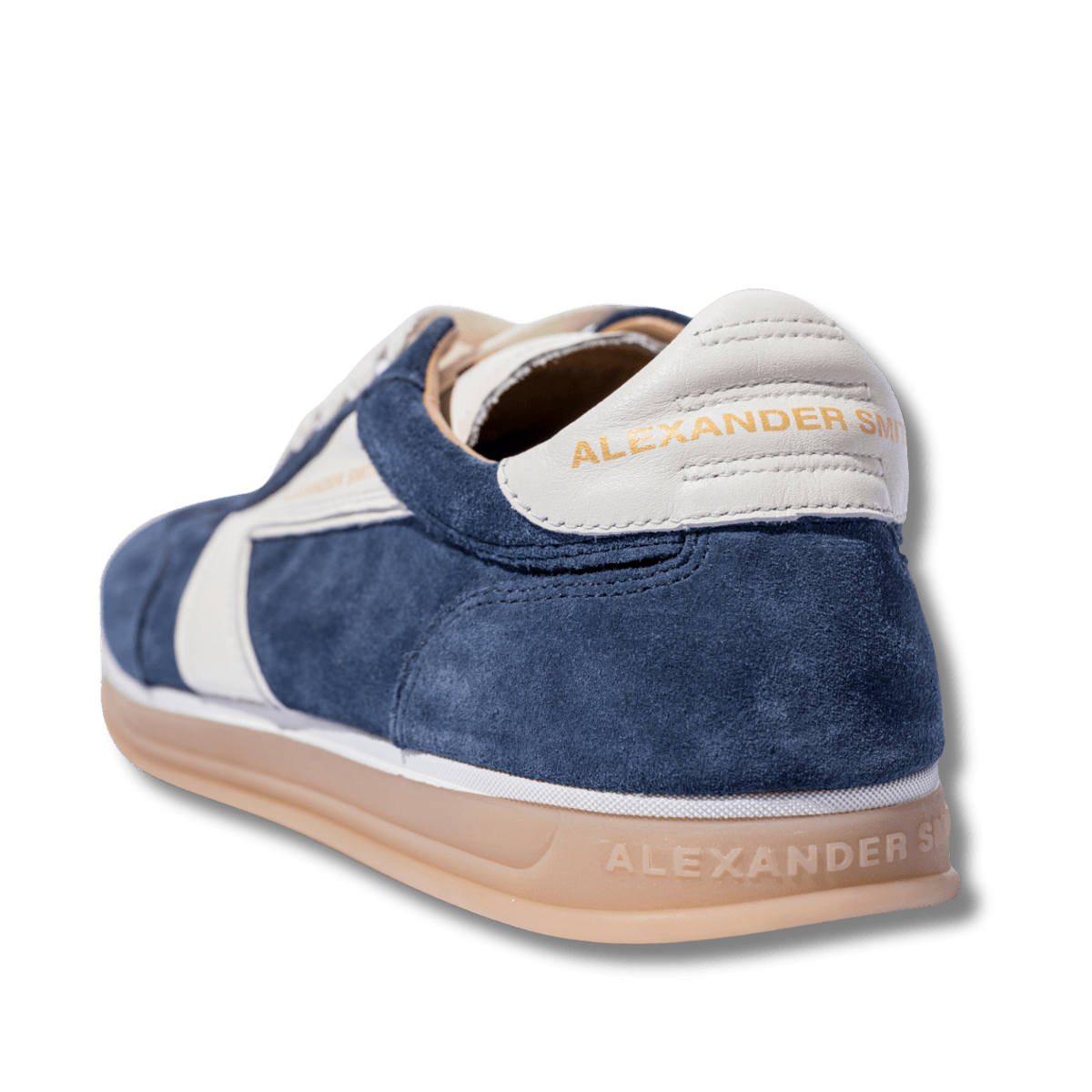 Sneaker Alexander Smith Thames Camoscio Blu - Alexander Smith London - Calzature Savorè