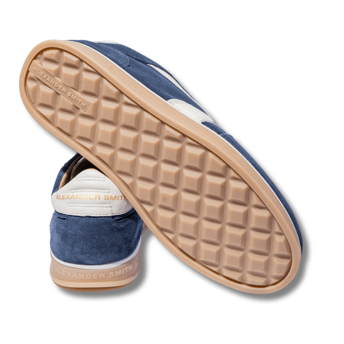 Sneaker Alexander Smith Thames Camoscio Blu - Alexander Smith London - Calzature Savorè