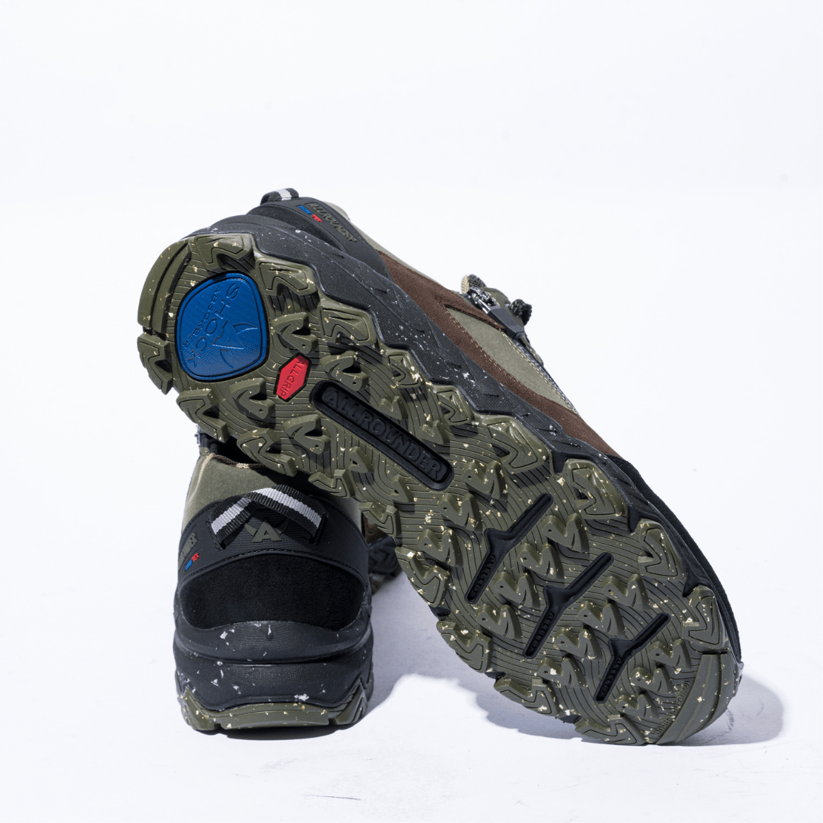 Sneaker Allrounder Comet - Tex Pelle Khaki/Black/Brown - Allrounder - Calzature Savorè