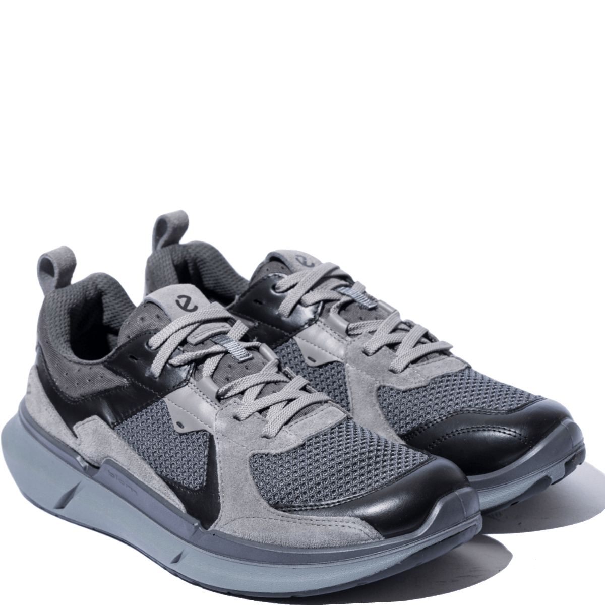 Sneaker Ecco Biom 2.2 M Pelle & Tessuto Black / Steel / Magnet - Ecco - Calzature Savorè