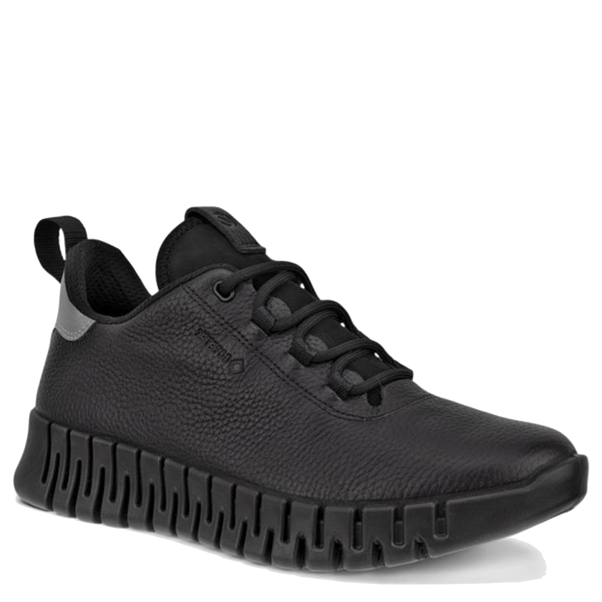 Sneaker Ecco Gruuv Goretex Suola Flessibile Pelle Black - Ecco - Calzature Savorè