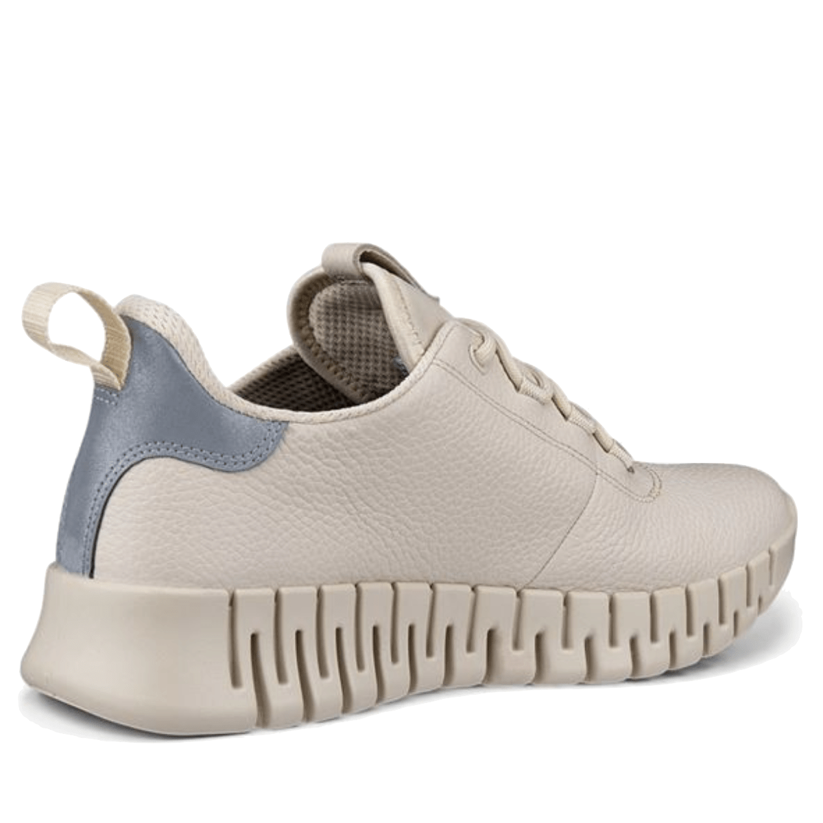 Sneaker Ecco Gruuv Goretex Suola Flessibile Pelle Limestone/Calcaire - Ecco - Calzature Savorè