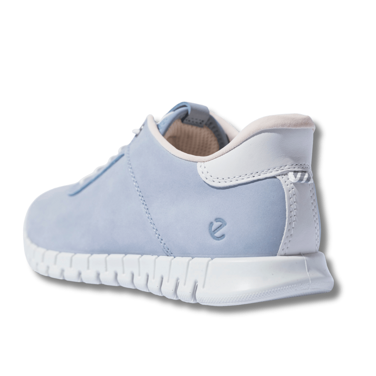 Sneaker Ecco Gruuv Lite Easy Slip On Pelle Dusty Blue / White - Ecco - Calzature Savorè