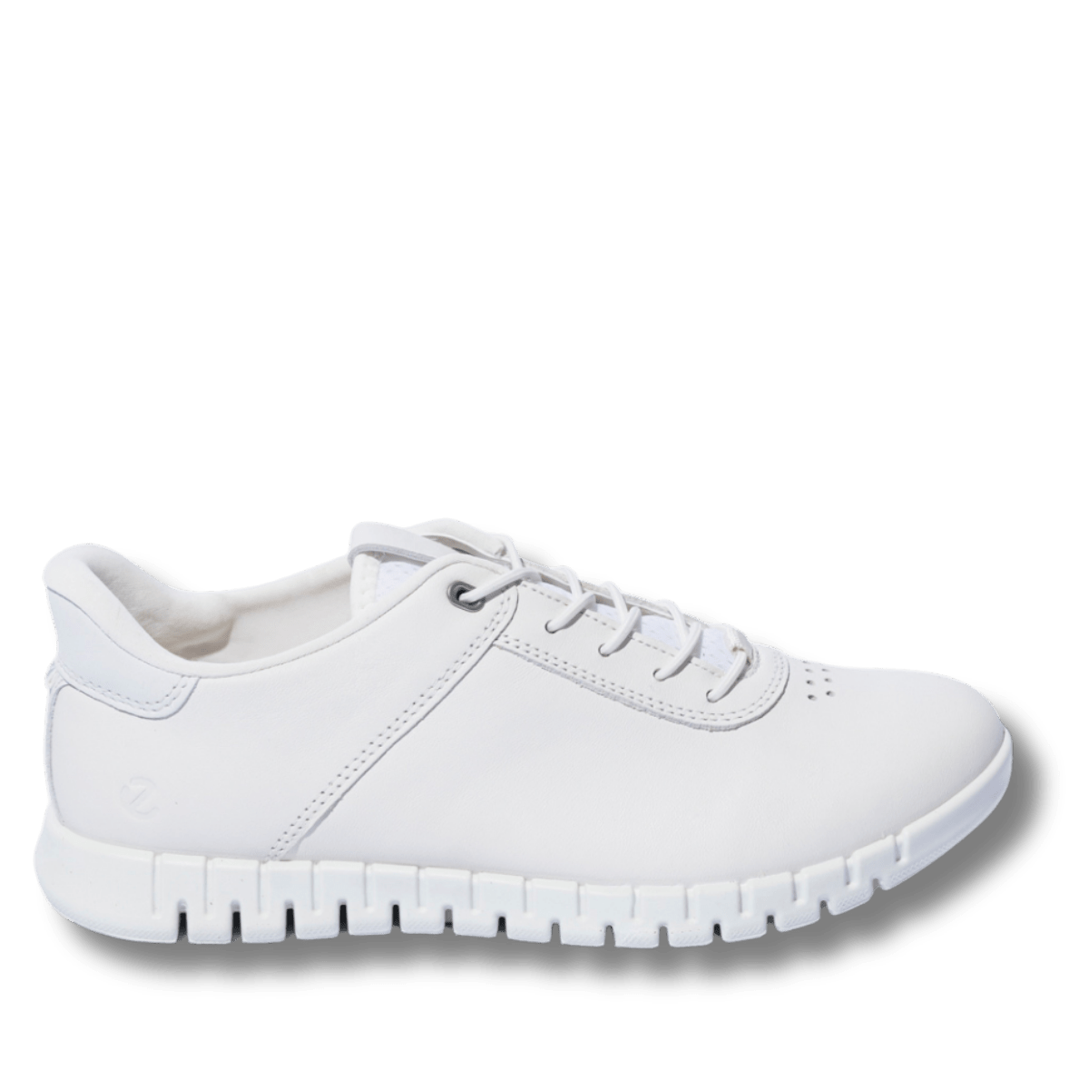 Sneaker Ecco Gruuv Lite Easy Slip On Pelle White / Shadow White - Ecco - Calzature Savorè
