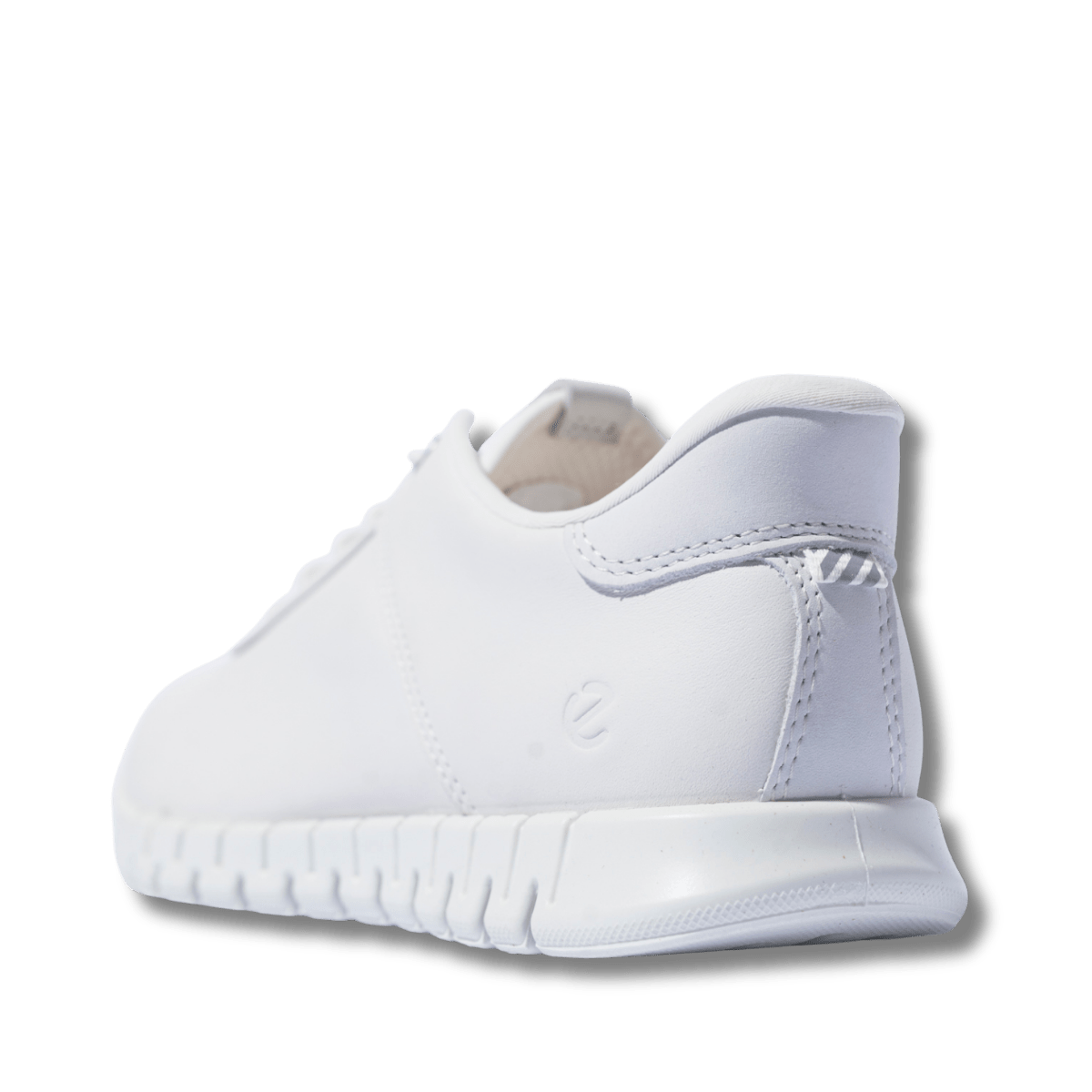 Sneaker Ecco Gruuv Lite Easy Slip On Pelle White / Shadow White - Ecco - Calzature Savorè