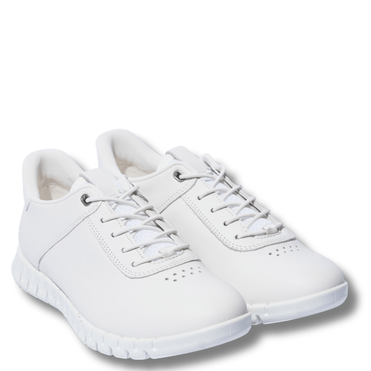 Sneaker Ecco Gruuv Lite Easy Slip On Pelle White / Shadow White - Ecco - Calzature Savorè