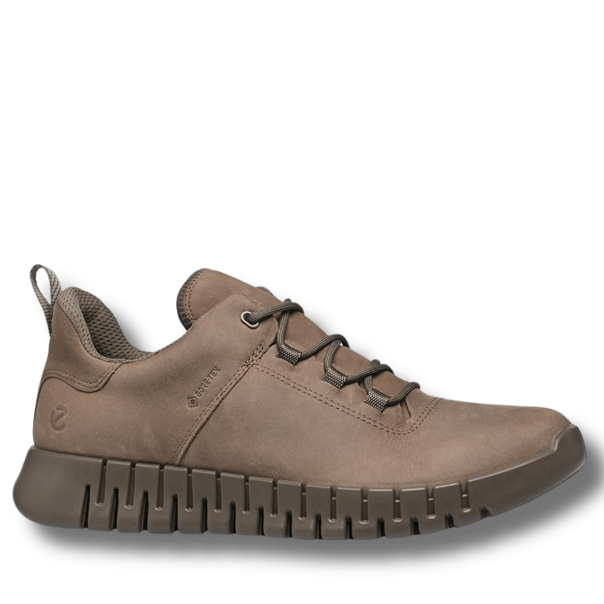 Sneaker Ecco Gruuv M Gore - Tex Nabuck Dark Clay - Ecco - Calzature Savorè