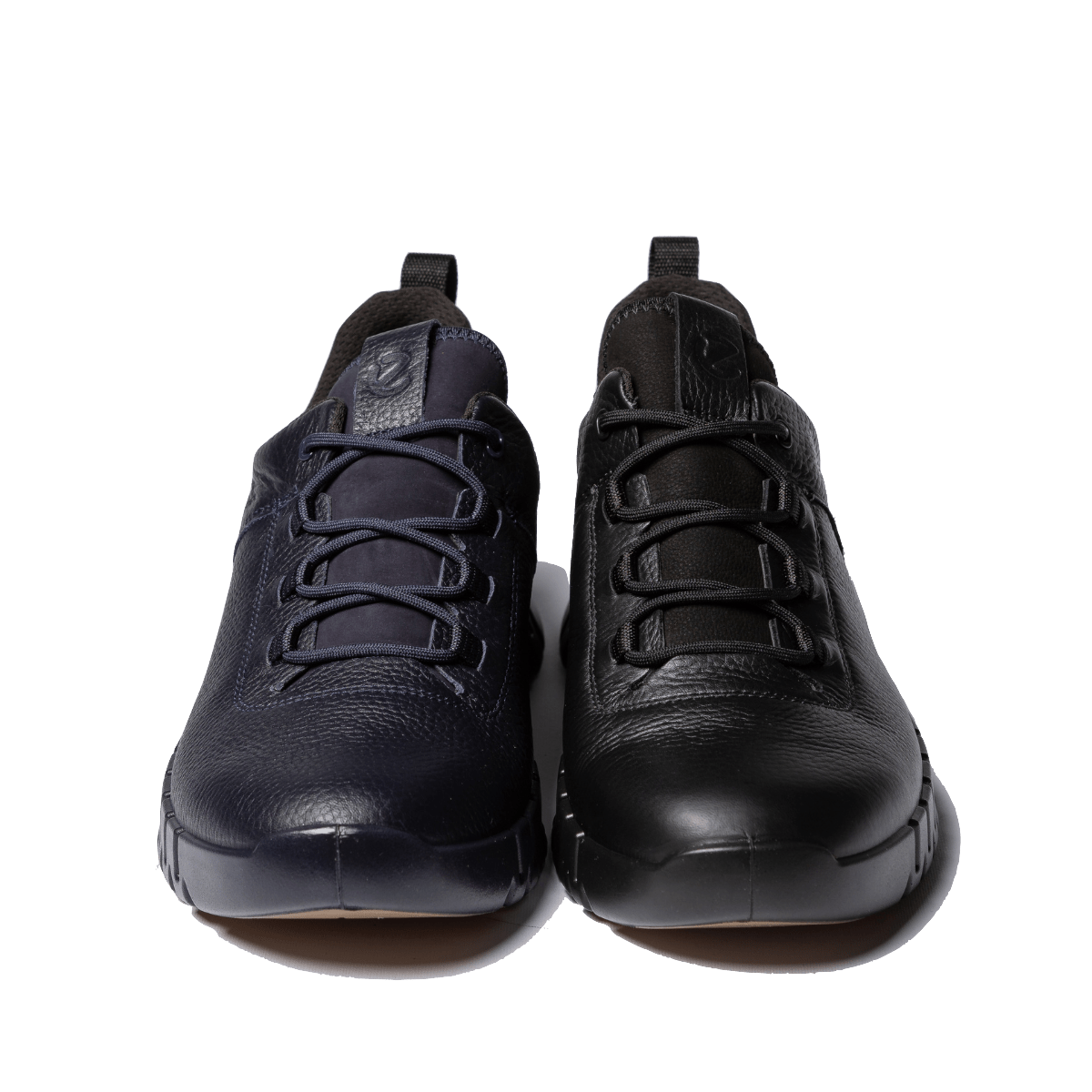 Sneaker Ecco Gruuv M Suola Flessibile Pelle Goretex Black - Ecco - Calzature Savorè