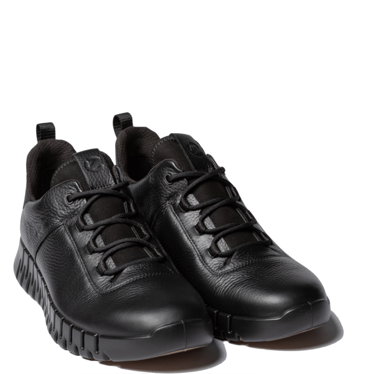 Sneaker Ecco Gruuv M Suola Flessibile Pelle Goretex Black - Ecco - Calzature Savorè