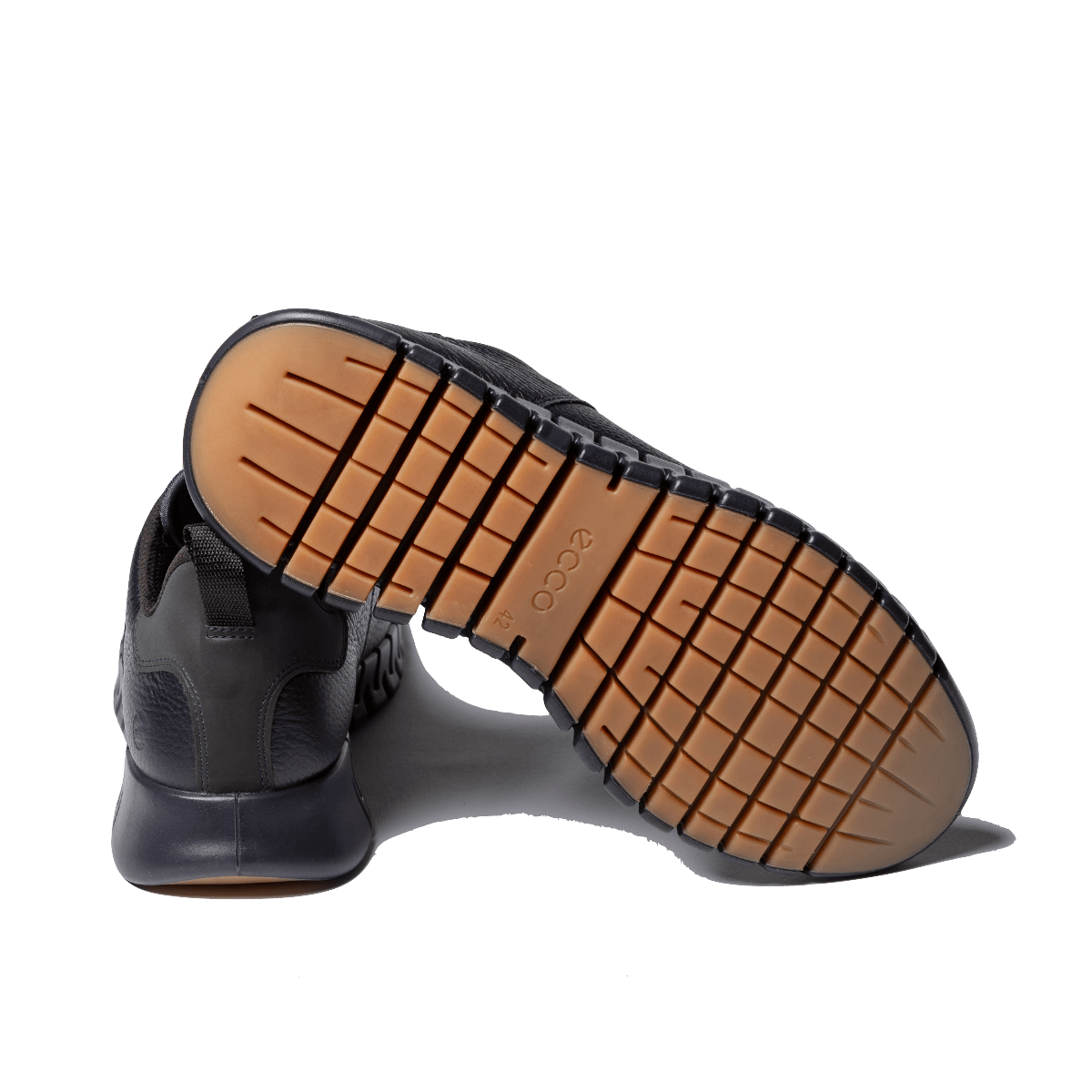 Sneaker Ecco Gruuv M Suola Flessibile Pelle Goretex Night Sky - Ecco - Calzature Savorè