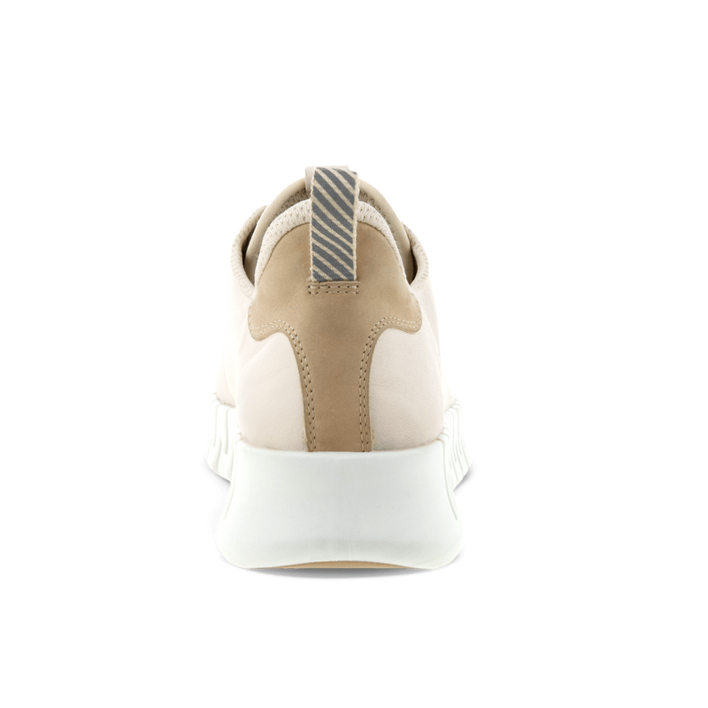 Sneaker Ecco Gruuv Suola Flessibile Pelle Limestone/Powder - Ecco - Calzature Savorè