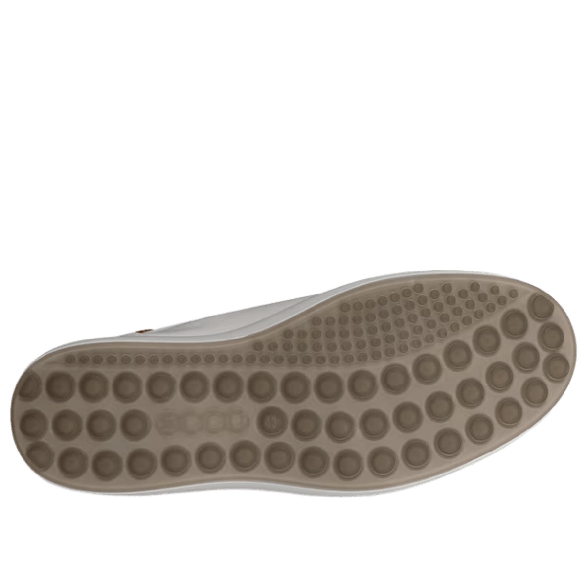 Sneaker Ecco Soft 7 M Easy Slip Lace Pelle White/Lion - Ecco - Calzature Savorè