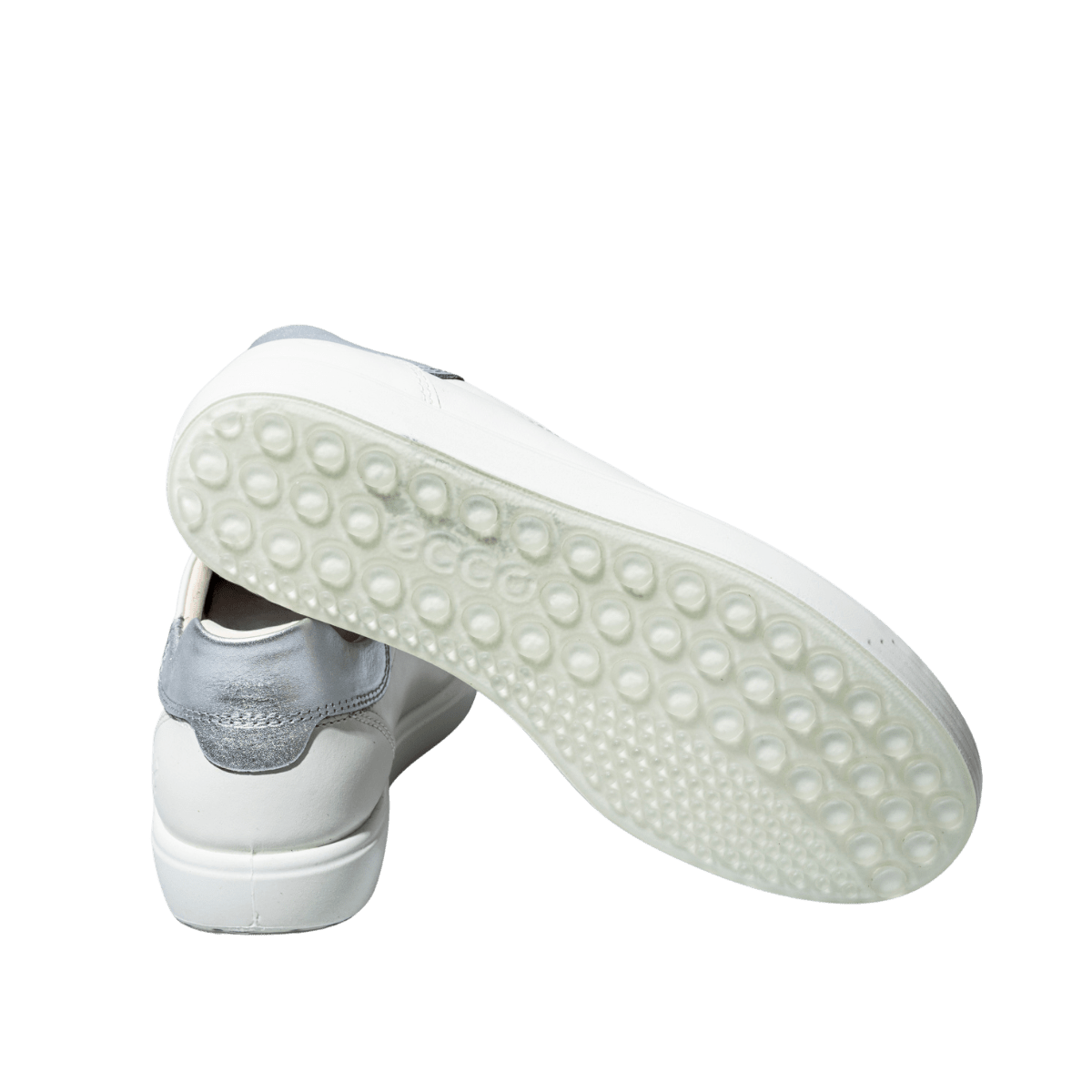 Sneaker Ecco Soft 7 W Easy Slip Lace Pelle Bianco - Ecco - Calzature Savorè