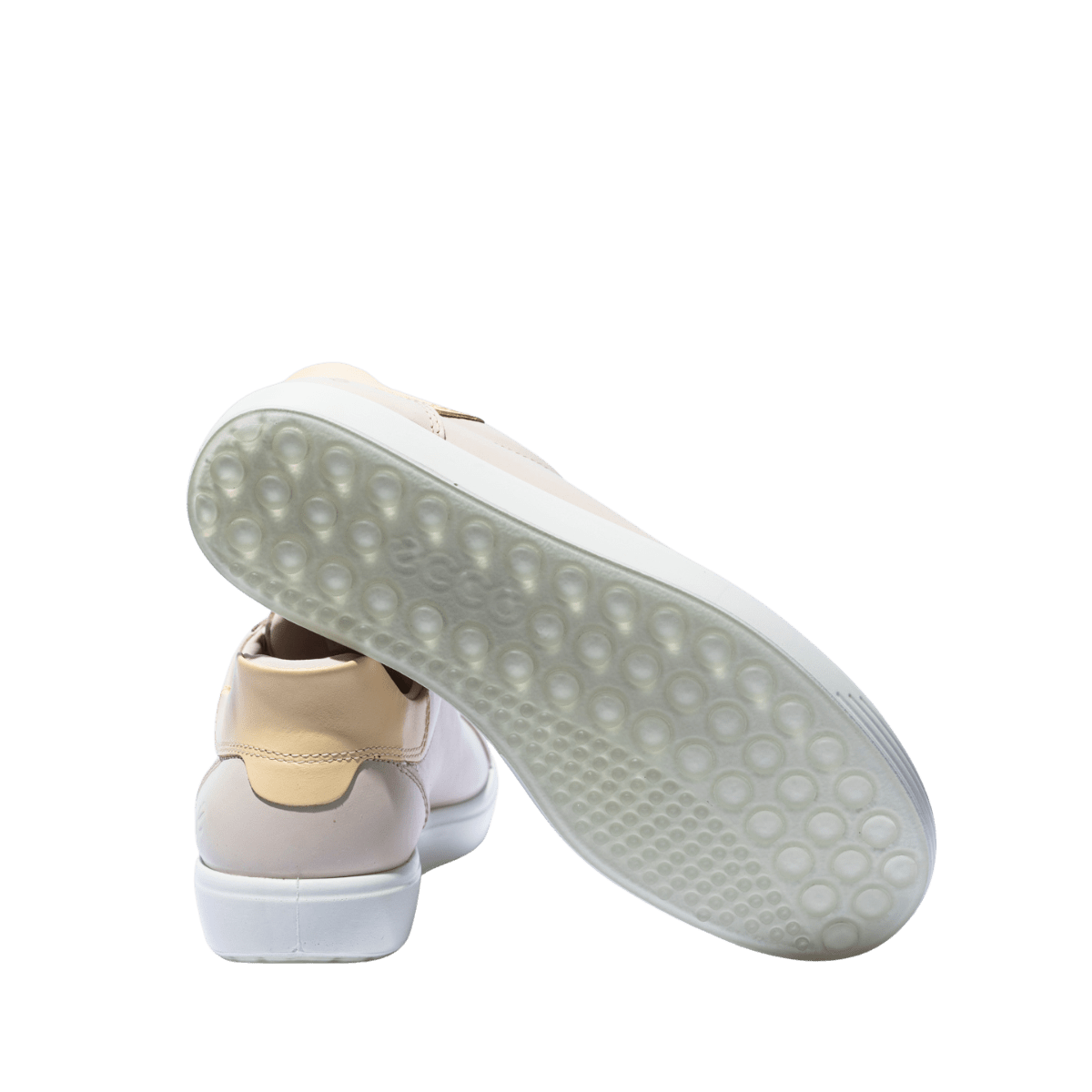 Sneaker Ecco Soft 7 W Easy Slip Lace Pelle Limestone - Ecco - Calzature Savorè