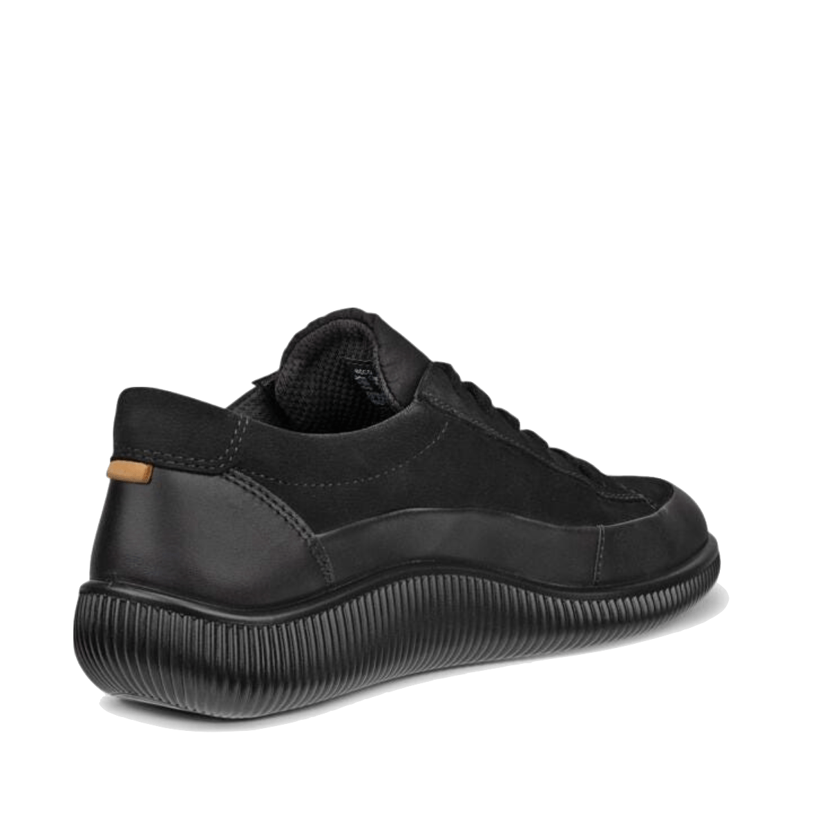 Sneaker Ecco Soft Zero Waterproof Nabuck Black - Ecco - Calzature Savorè
