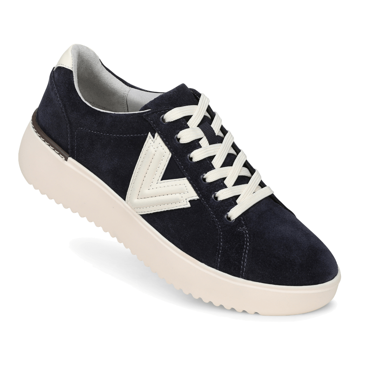 Sneaker Vionic Kearny Platform Camoscio Blu - Vionic - Calzature Savorè