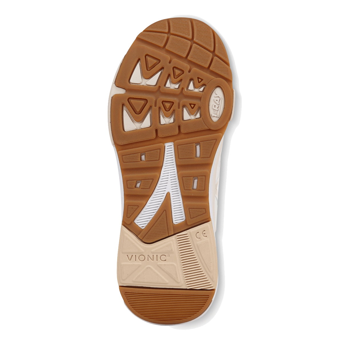 Sneaker Vionic Walk Strider Tessuto Tecnico Bianco / Crema - Vionic - Calzature Savorè