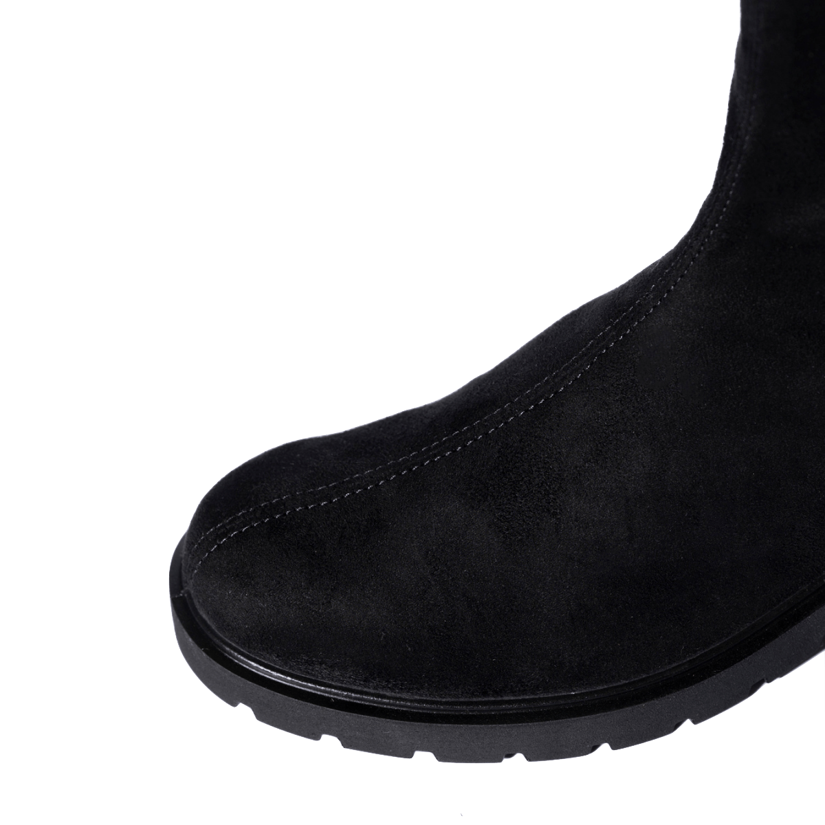 Stivale Ecco Metro Vienna Tall Nabuck Elasticizzato Black - Ecco - Calzature Savorè