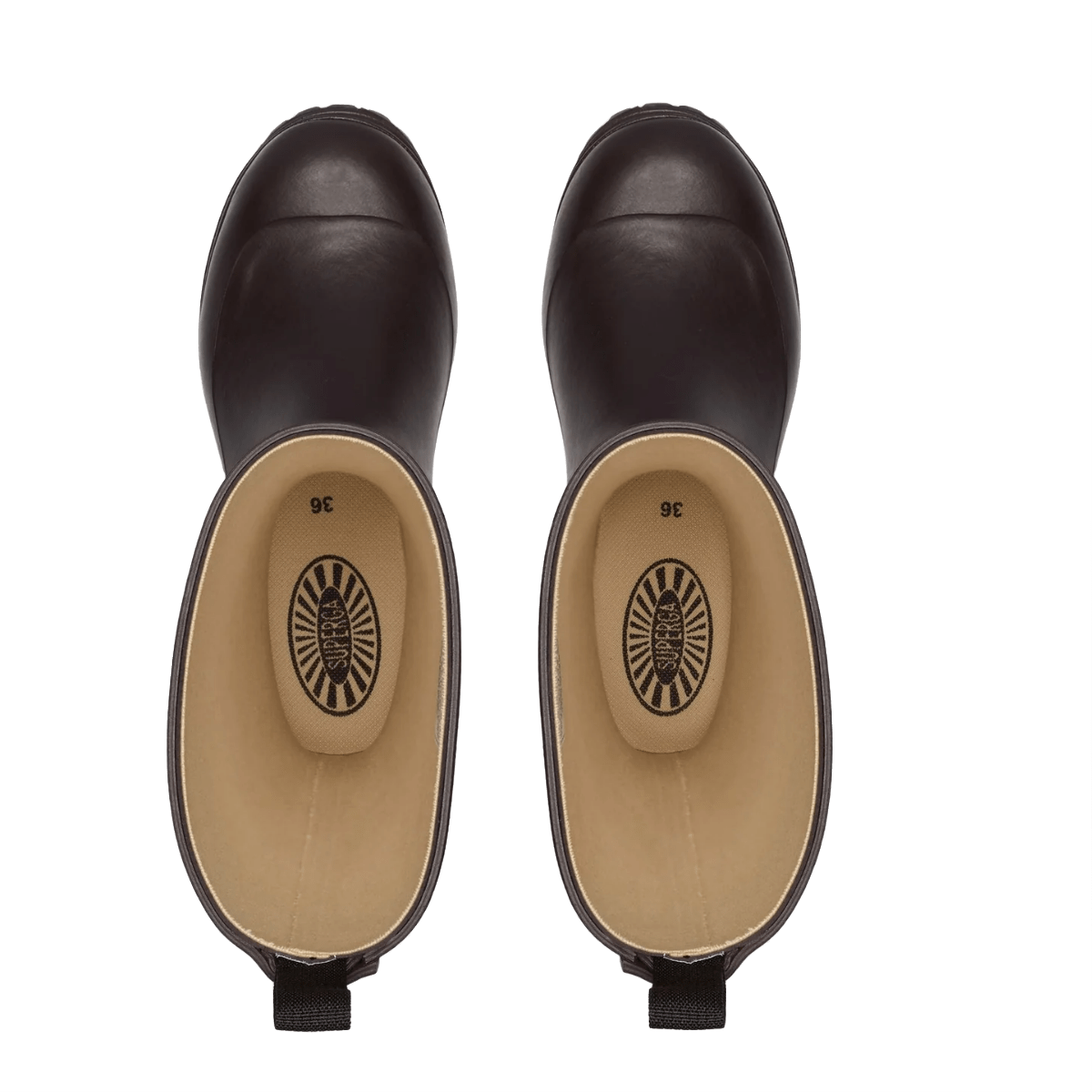 Stivale Superga Gomma Dark Brown - Superga - Calzature Savorè