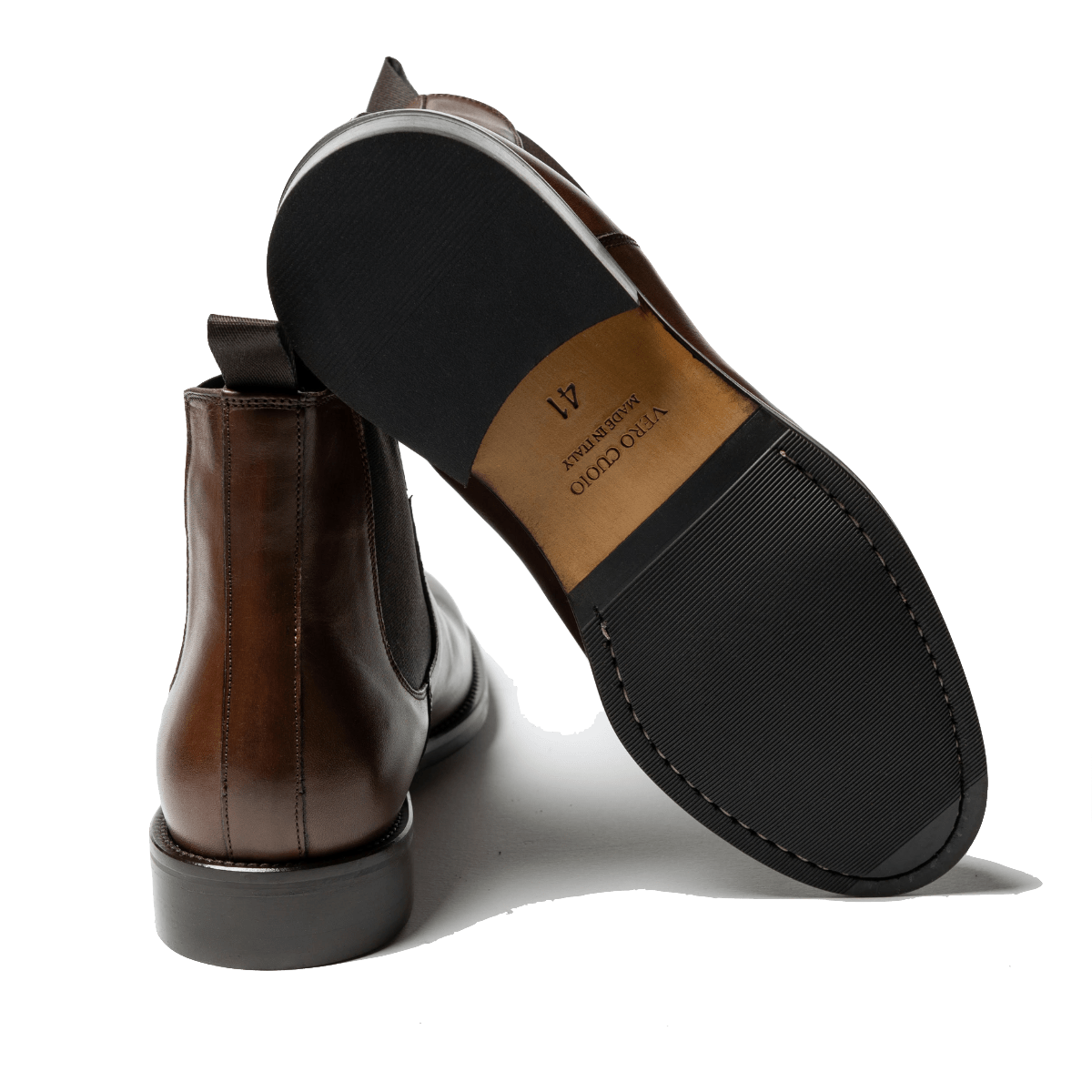 Stivaletto Bealtles Nicol Sadler Pelle Marrone Mezza Gomma - Nicol Sadler - Calzature Savorè