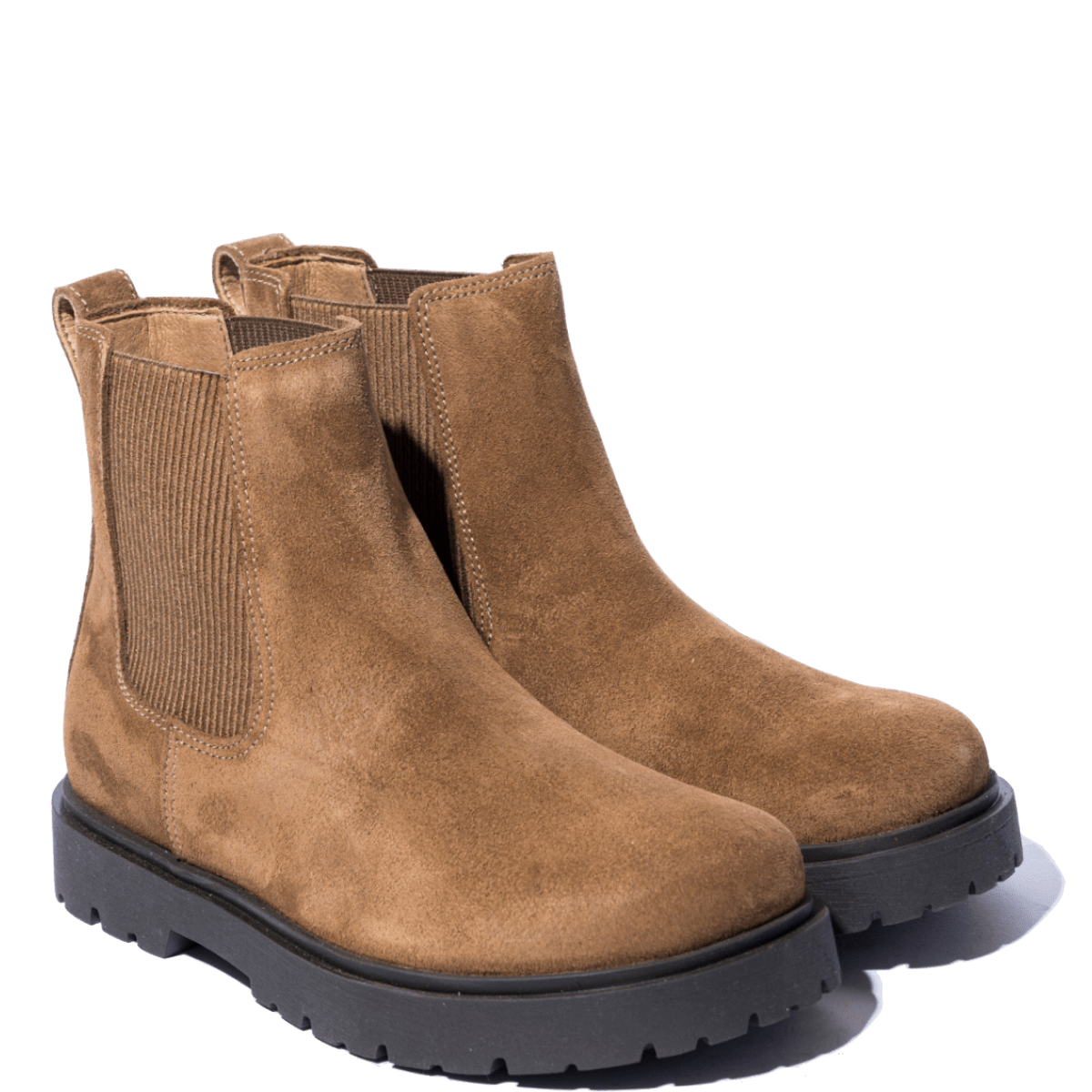 Stivaletto Beatles Birkenstock Highwood Slip On Mid Camoscio Dark Tea - Birkenstock - Calzature Savorè