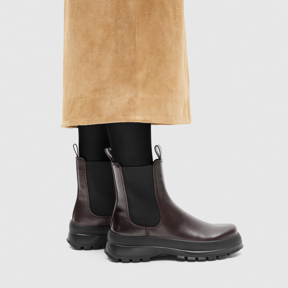 Stivaletto Beatles Ecco Track 30 Pelle Garnet - Ecco - Calzature Savorè