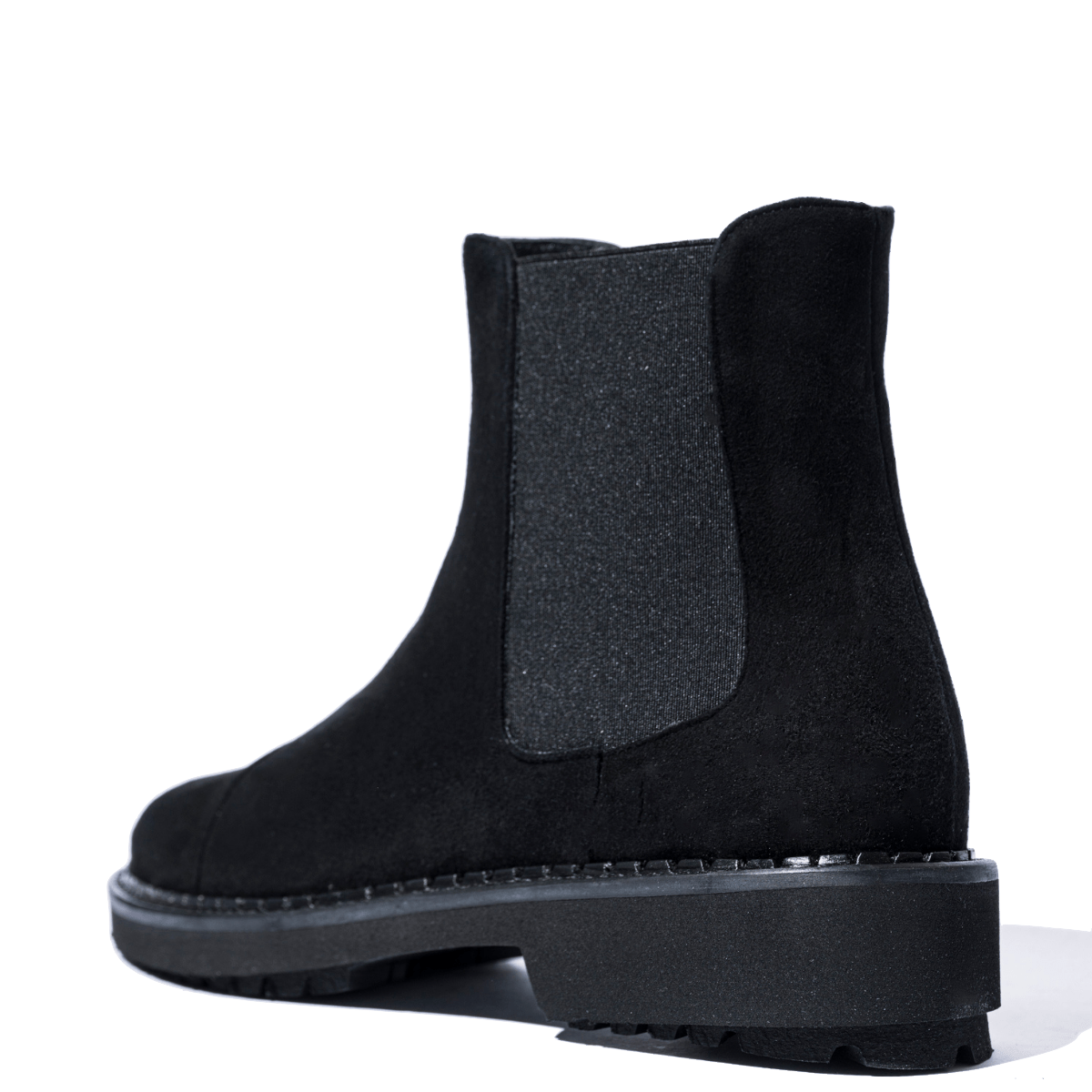 Stivaletto Beatles Vitulli & Co. Puntale Camoscio Nero - Vitulli & Co. - Calzature Savorè