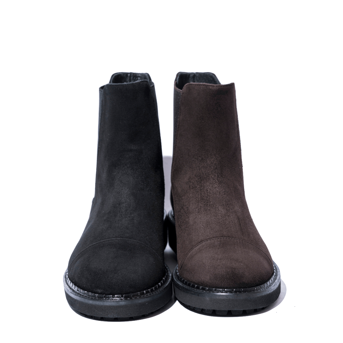Stivaletto Beatles Vitulli & Co. Puntale Camoscio Nero - Vitulli & Co. - Calzature Savorè