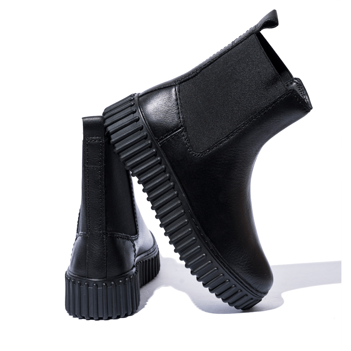 Stivaletto Chelsea Clark's Torhill Maple Pelle Martellata Nero - Clark's - Calzature Savorè