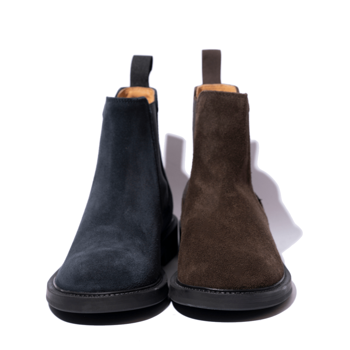 Stivaletto Chelsea Saxone Camoscio Blu - Saxone - Calzature Savorè