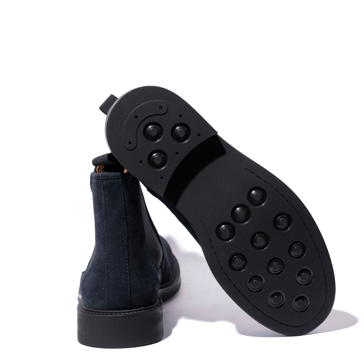 Stivaletto Chelsea Saxone Camoscio Blu - Saxone - Calzature Savorè