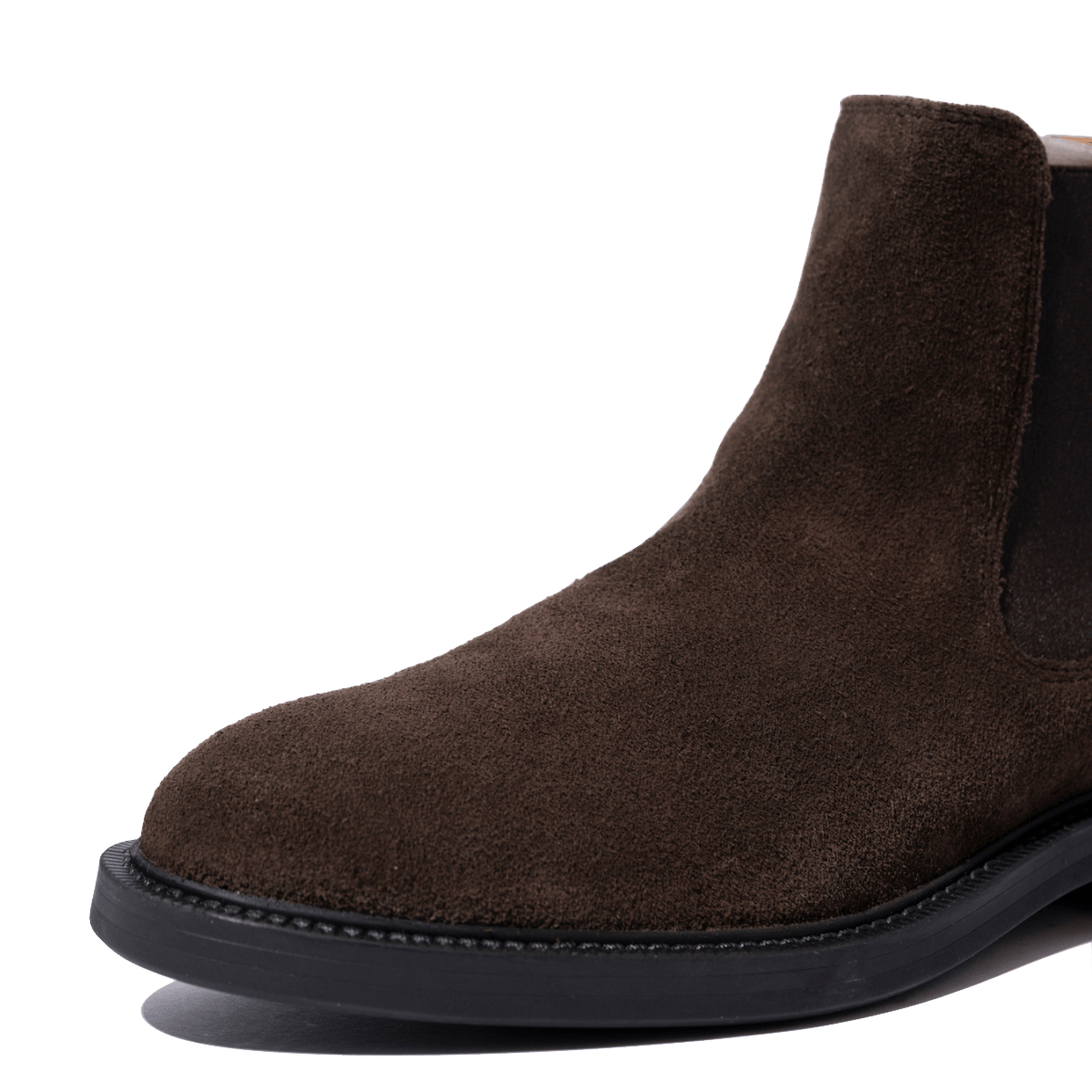 Stivaletto Chelsea Saxone Camoscio Testa Di Moro - Saxone - Calzature Savorè
